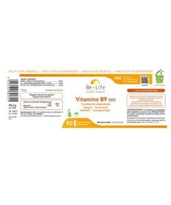 Vit B9 500 BIO, 90 gélules